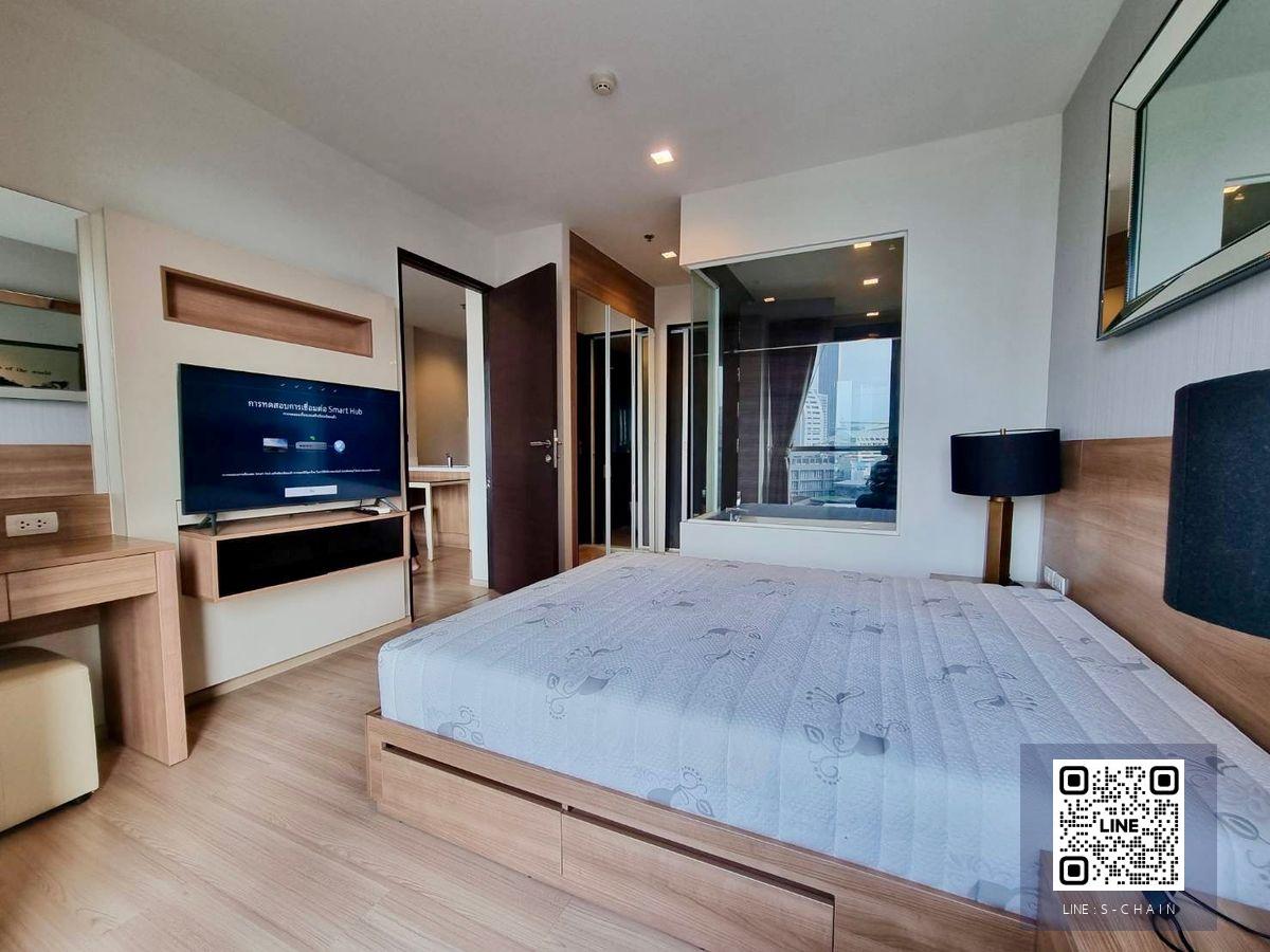 📢⭐FOR RENTSALE>> Rhythm Sathorn>> ตึก South ชั้น 6 วิวฝั่งไอคอนสยาม ใกล้ BTS สะพานตากสิน 400 เมตร Fully Furnished พร้อมเครื่องใช้ไฟฟ้า และ interne #LV-MO1528