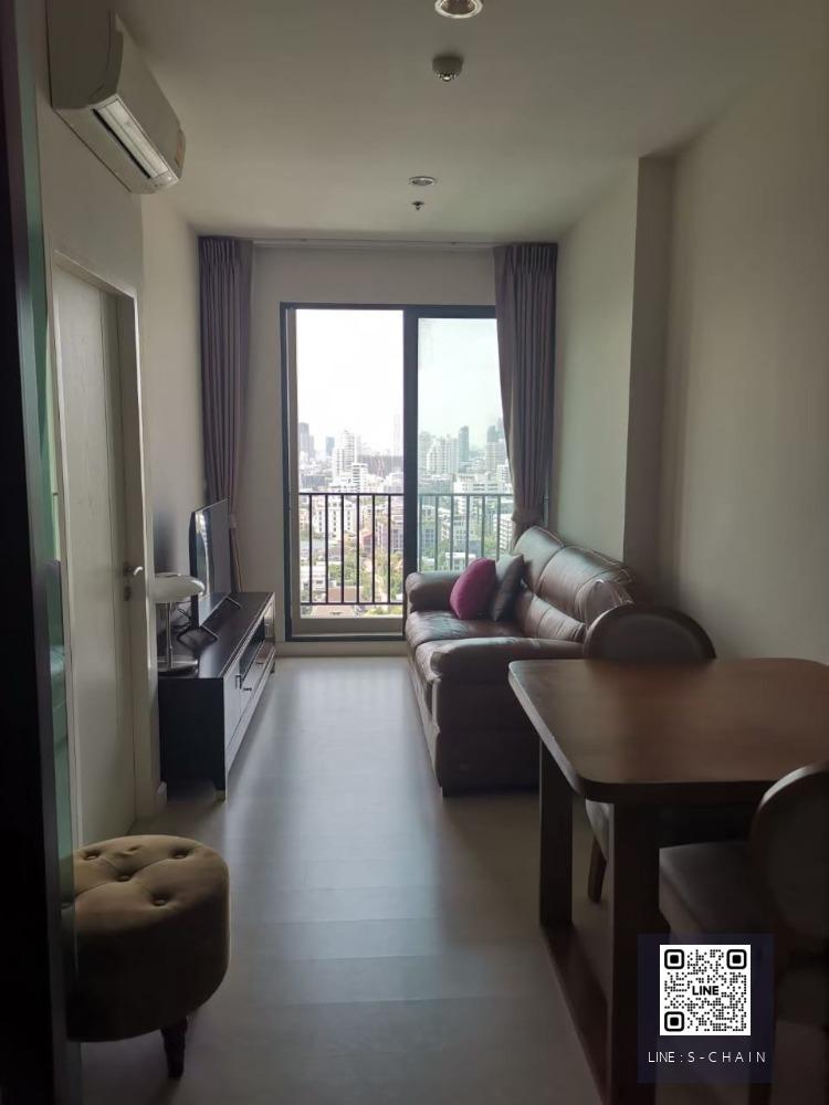 FOR RENT>> The Niche Pride Thonglor - Phetchaburi>> ชั้น 22 ทิศใต้ เฟอร์นิเจอร์ครบ ใกล้ MRT เพชรบุรี #LV-MO240