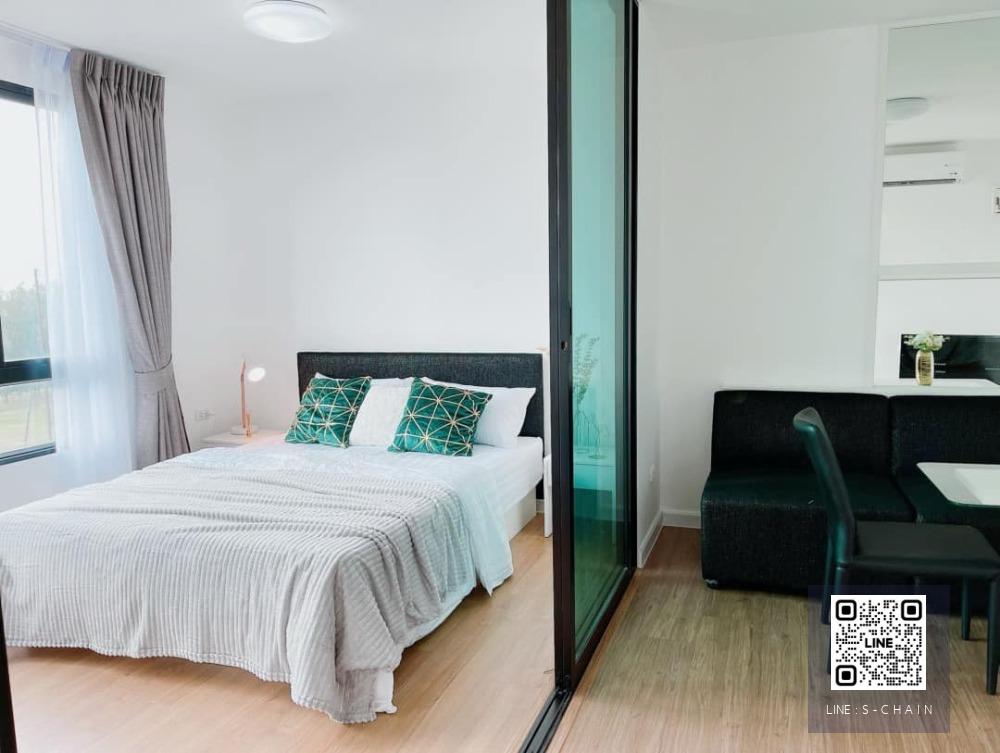 🎄💛FOR RENT>> I Condo Salaya2 The Campus>> ชั้น 7 ตึกD  🔔ขนาด 30ตร.ม 🛌เครื่องนอน+เครื่องใช้ไฟฟ้าครบครัน #LV-MO1194