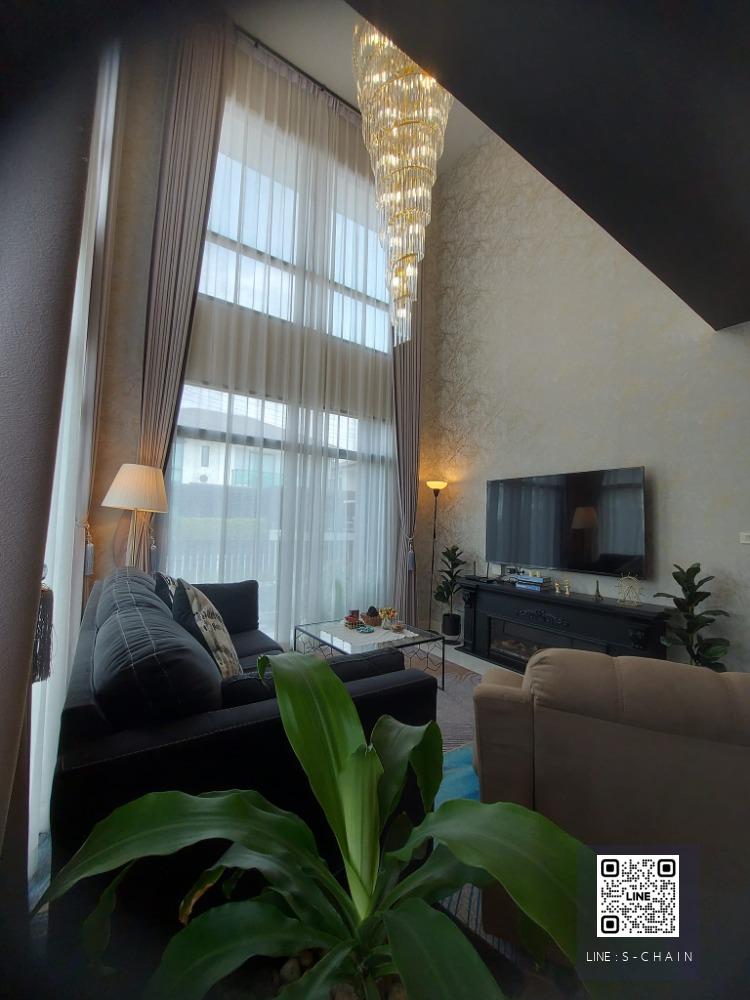 🏘🌳HOME FOR RENT>> Britania Bangna - Suvarnabhumi KM.26>> บ้านเดี่ยว 2 ชั้น สไตล์ Modern British Luxury เนื้อที่ 61.5 ตร.ว  4 ห้องนอน  ใกล้ทางด่วนบูรพาวิถี #LV-MO1081