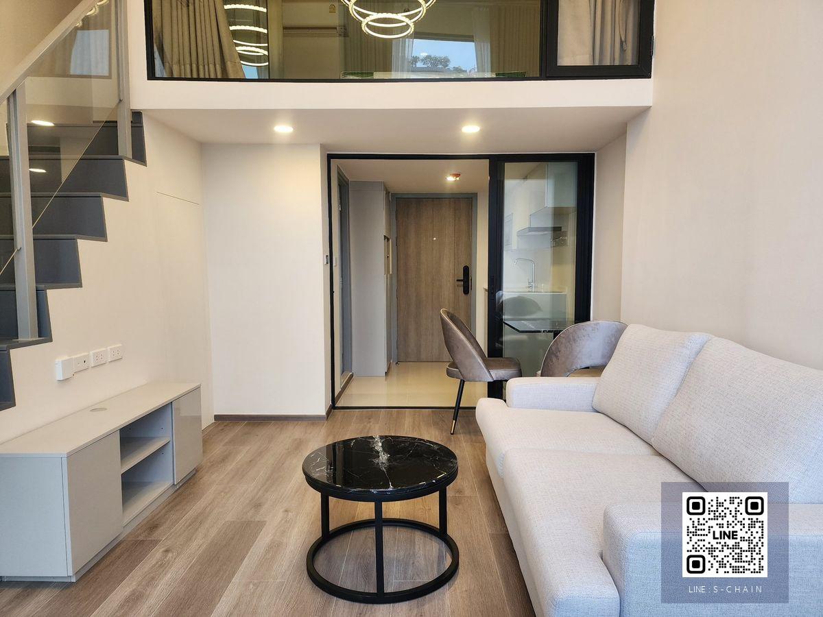 🌲✨FOR RENT>> Soho Bangkok Ratchada> 📢ห้อง Duo Space ใกล้ MRT ห้วยขวาง  ใจกลางทำเลรัชดาภิเษก-ห้วยขวาง เฟอร์นิเจอร์ครบ #LV-MO1918