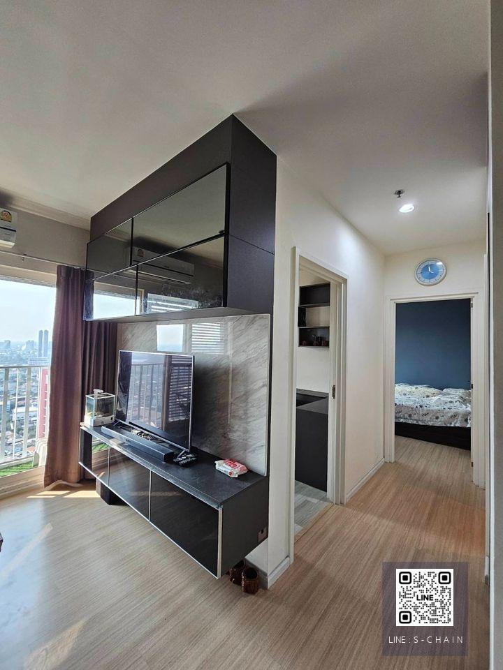 FOR RENT>> The Key Sathorn - Charoenrat>> ชั้น 34 ห้องมุม 2 ห้องนอน ใกล้ทางด่วน ศรีรัช #LV-MO112
