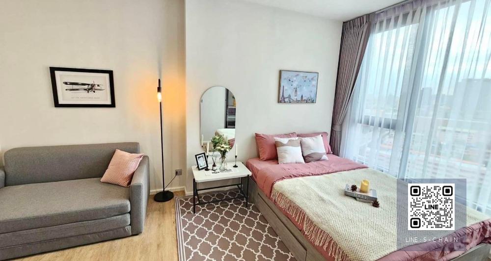 🚩🔥FOR RENT>> Modiz Rhyme Ramkhamhaeng>> ✨ห้องใหม่ มือ1 ตรงข้ามมหาลัยรามคำแหง ใกล้ MRT รามคำแหง เพียง 80 เมตร ชั้น 18 #LV-MO902