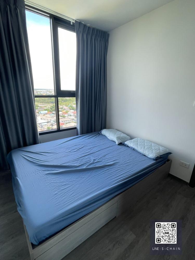 FOR RENT>> The Origin Sukhumvit - Sailuat E22 Staion>> 2 ห้องนอน ชั้น 18 เฟอร์นิเจอร์ครบ ใกล้ BTS สายลวด #LV-MO383