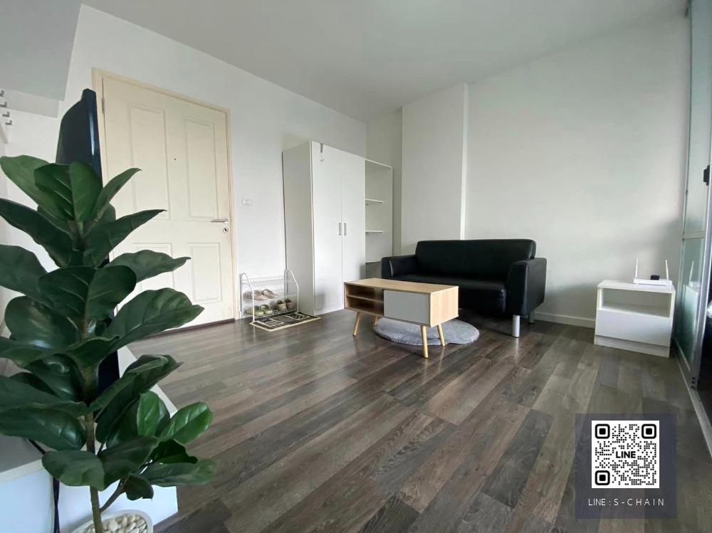 😊💥For rent คอนโด ✦Dcondo Sukhumvit 109✦ ห้องไม่เคยปล่อย เฟอร์นิเจอร์ครบ ใกล้ BTS แบริ่ง#HF1786