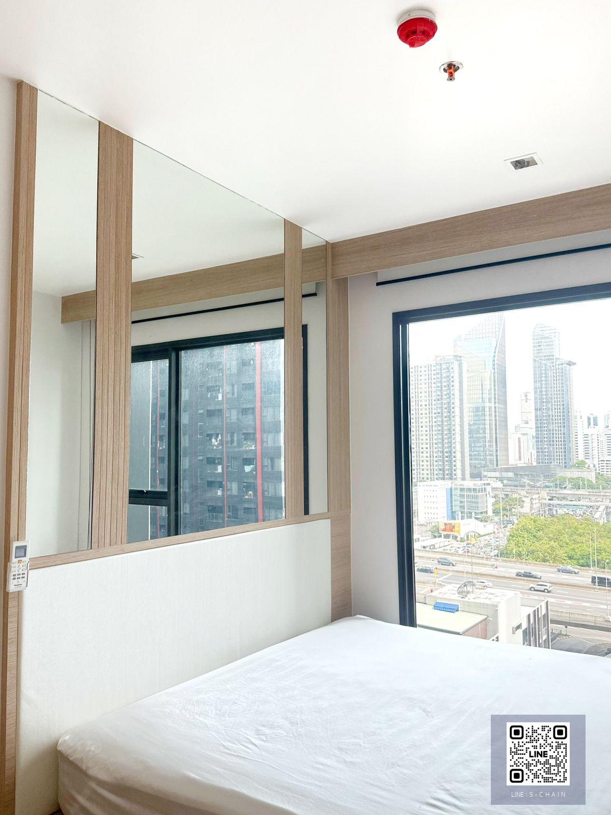 📢FOR RENT>> Life Asoke - Rama 9 🎊ห้องสวย บิ้วอินครบ เจ้าของอยู่เองไม่เคยปล่อยเช่า ห้องเพิิ่ง Renovate ใหม่ ใกล้ certral rama 9  ชั้น 14 #LV-MO2022