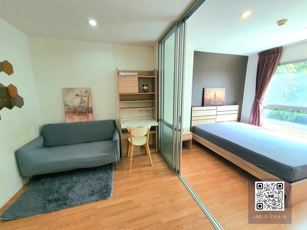 ☘️⛅️For rent คอนโด ✦Lumpini Ville On Nut 46✦ ชั้น 2 วิวสวน เฟอร์ครบพร้อมอยู่💖  #HF1820