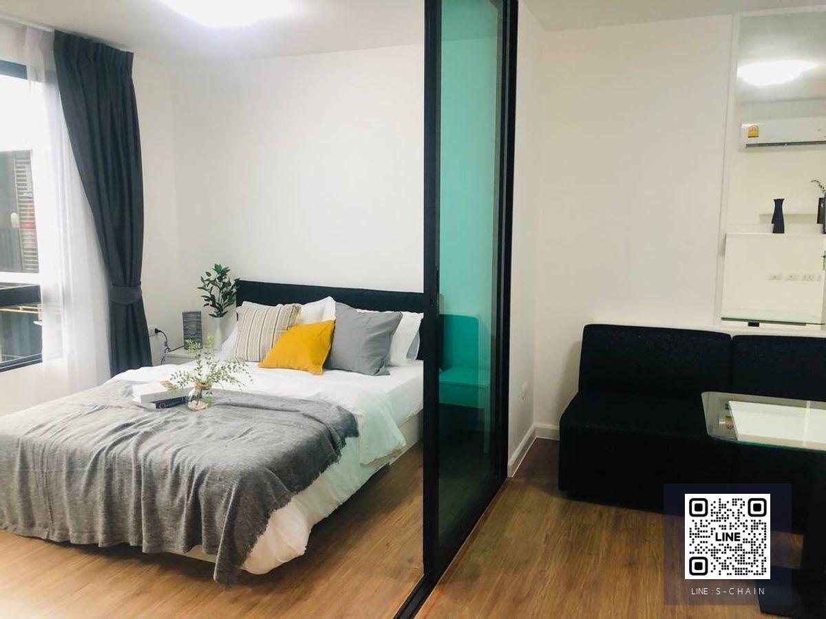 FOR RENT>> I Condo Salaya 2>> ใกล้ ม.มหิดล  พื้นที่​ 30.13​ ตร.ม.​ ตึก D ชั้น 8 ห้อง 1 Bedroom เฟอร์นิเจอร์ครบ พร้อมเครื่องซักผ้า #LV-MO1662