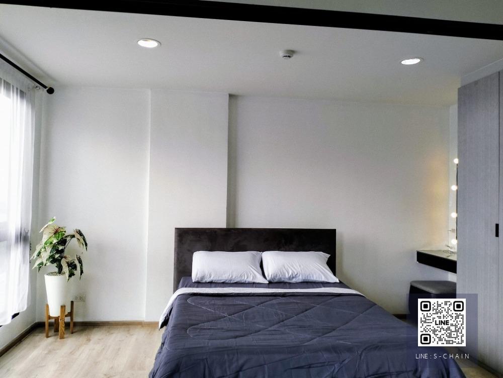 FOR RENT>> Rise Rama9>> ห้องกว้าง เฟอร์ฯิเจอร์ครบ ชั้น 8 ใกล้รถไฟฟ้าสายสีส้ม สถานีประดิษฐ์มนูธรรม / Airport Link รามคำแหง #LV-MO233