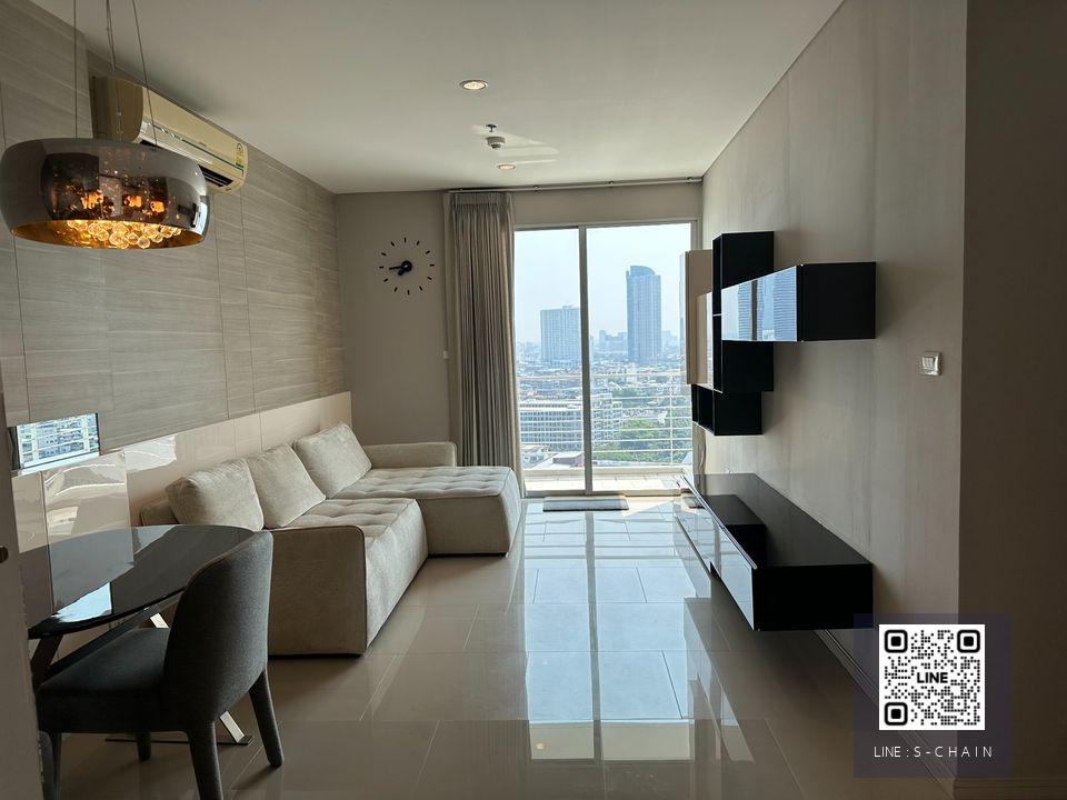 CONDO FOR RENT>> Villa Sathorn Krungthonburi>> ห้องมุม วิวแม่น้ำ เดินทางสะดวก ใกล้ BTS กรุงธนบุรี #MO-1876