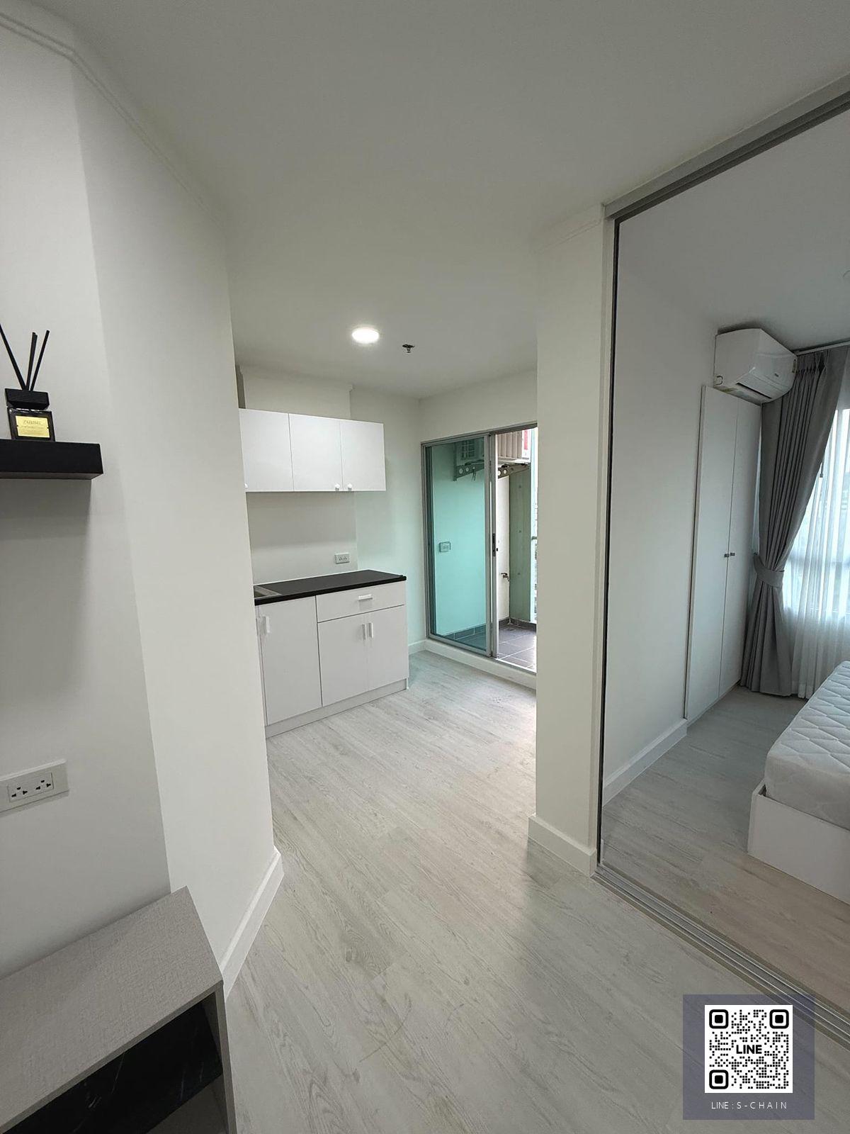 🔥FOR RENT>> Lumpini Ville Sukhumvit 109 - Bearing>> ห่างจากBTS แบริ่ง​ 2.9ก.ม.(มีรถตู้รับ-ส่ง)​ ชั้น 8 ขนาดห้อง 26 ตร.ม. เฟอร์นิเจอร์ครบ #LV-MO1753