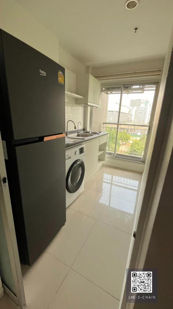 FOR RENT>> Aspire Rama 9>> ขนาด 39 ตารางเมตร ชั้น 3 วิวจอร์ดแฟร์ ห้องตกแต่งใหม่ เฟอร์นิเจอร์ครบ ใกล้ MRT พระราม 9 #LV-MO272