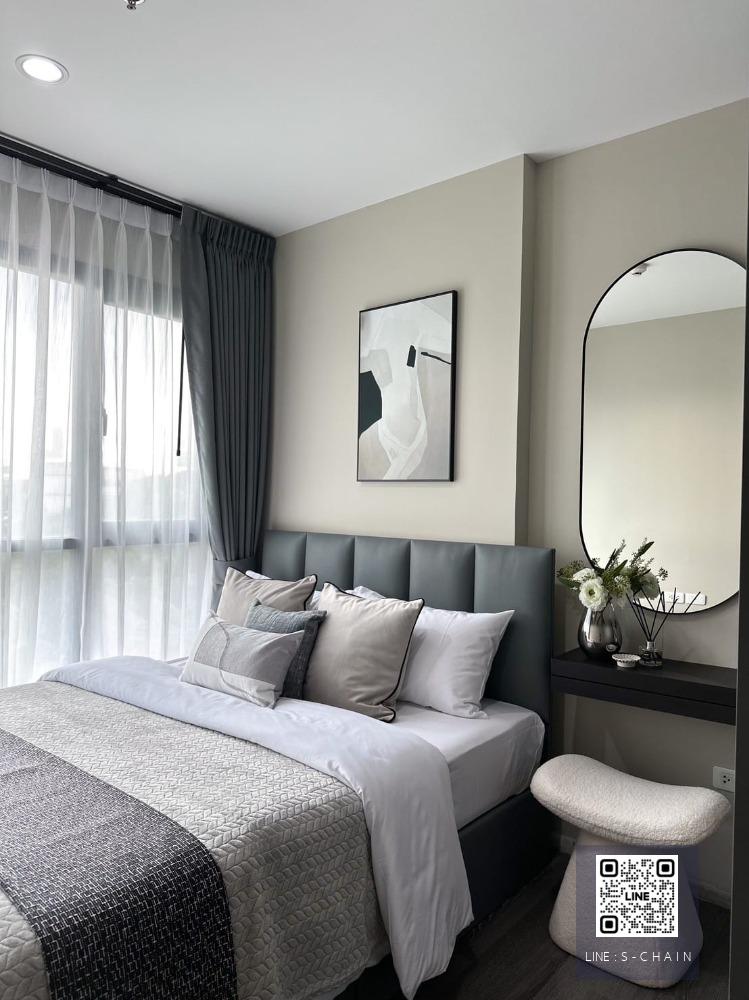 🎀🌈For rent คอนโด ✦The Base Park East Sukhumvit 77 ✦ห้องสวย💖 แต่งเต็มพร๊อพแน่น ห้องเพิ่งตกแต่งใหม่  #HF1434