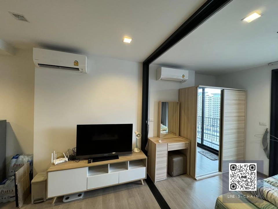 FOR RENT>> The Line Phahonyothin Park>> เพียง 300 ม. ถึงสถานีรถไฟฟ้าห้าแยกลาดพร้าว ชั้น 15 (ทิศใต้) ห้องตกแต่งสวยเฟอร์ครบ  #LV-MO1326