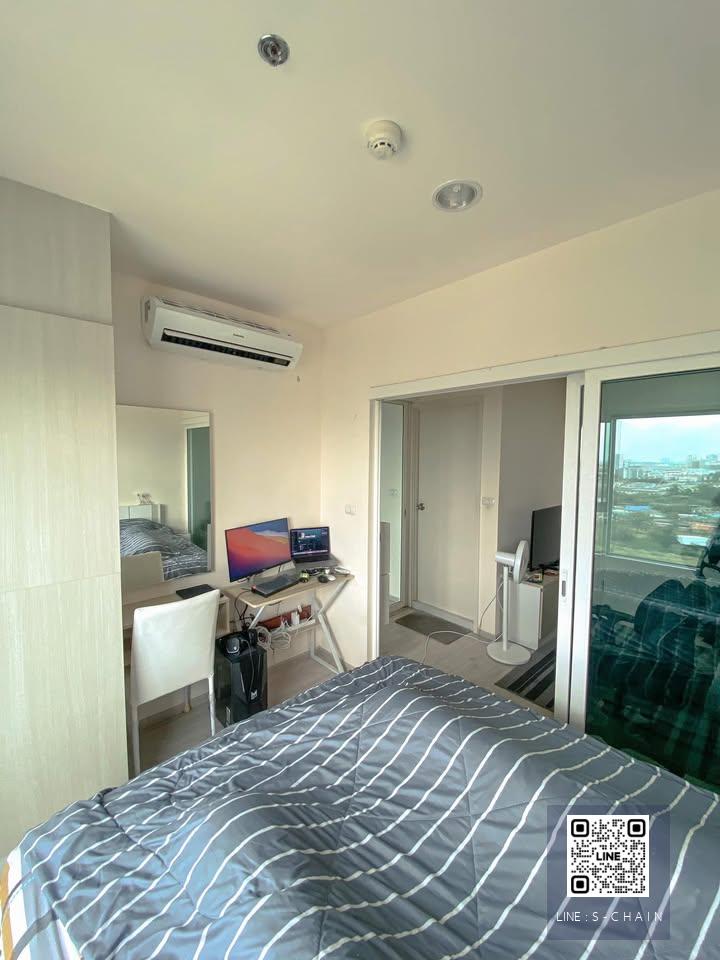 🍀FOR RENT>> Aspire Ratchada - Wongsawang>> 🚄ติด MRT วงศ์สว่าง (สายสีม่วง) ชั้น 15 ตึก A  Fully Furnished เครื่องใช้ไฟฟ้าครบ  #LV-MO1196