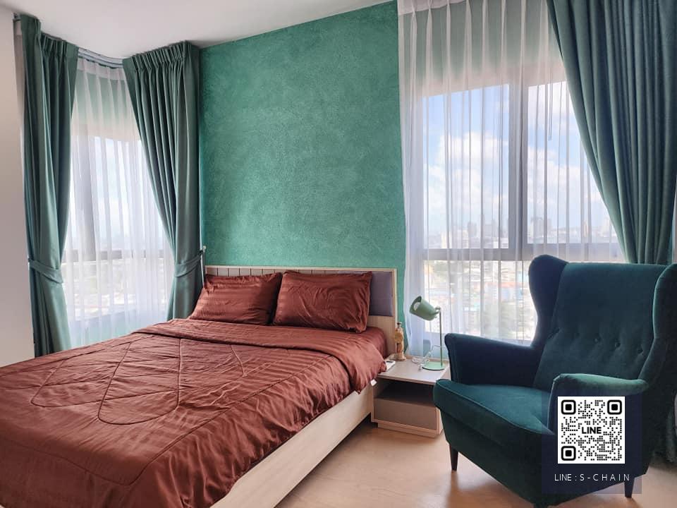 FOR RENT>> The Tree Sukhumvit 71 - Ekkamai>> 2 ห้องนอน 2 จอดรถ ขนาด 56 ตรม. ชั้น 26 ห้องสวย แต่งครบ ใกล้ Airport Link รามคำแหง #LV-MO401