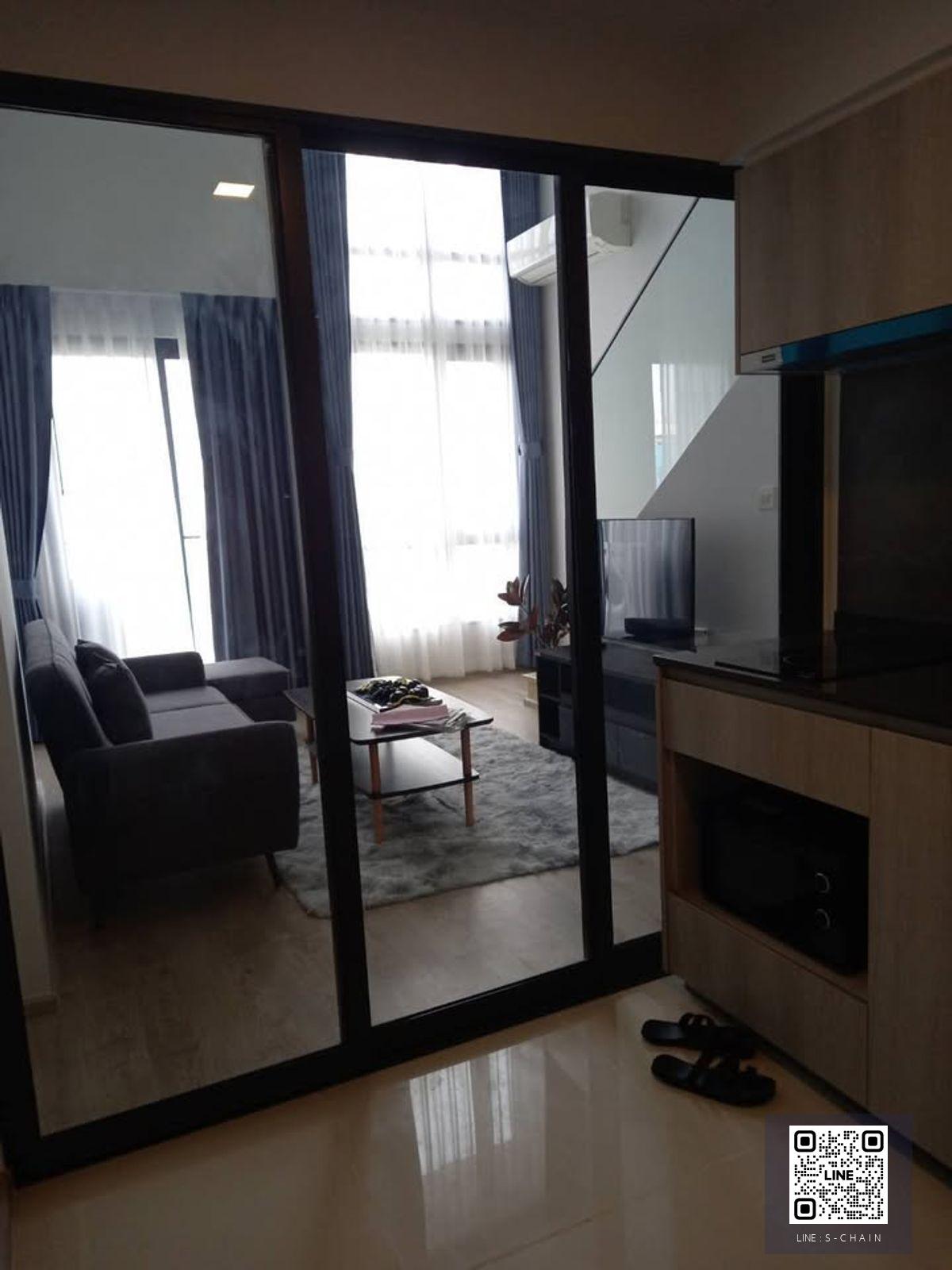 🔥⭐FOR RENT>> The Tree Pattanakrn - Ekkamai ✨ห้อง Duplex ชั้น 28 เฟอร์นิเจอร์ พร้อมเครื่องใช้ไฟฟ้า ใกล้ Airport Link รามคำแหง #LV-MO1874