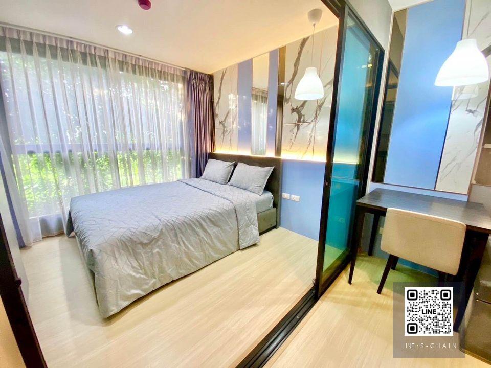 🎉☀️For rent คอนโด ✦Rise Rama 9 ✦  ห้องสวย เฟอร์นิเจอร์เครื่องใช้ไฟฟ้าครบ #HF1995