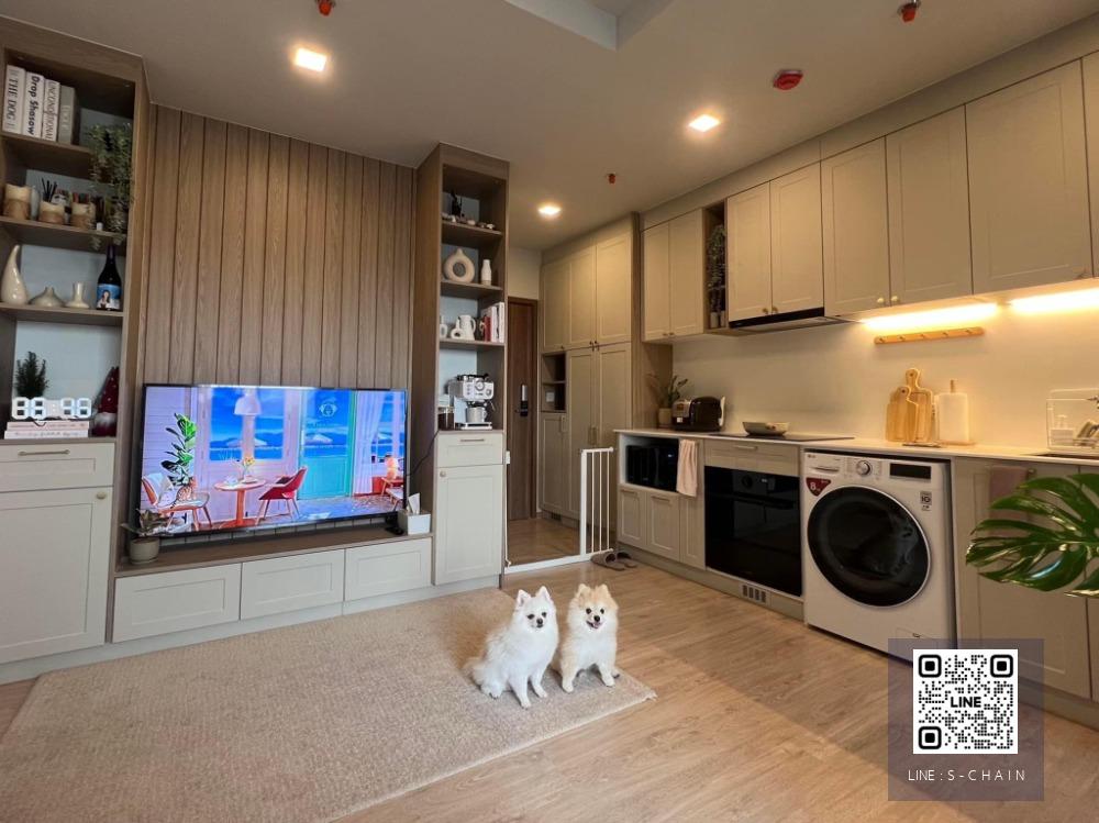 🍀🌈FOR RENT/SALE>> Metris Pattanakan - Ekkamai>> Pet Friendly (รับเฉพาะน้องหมา) 2 ห้องนอน ขนาด 53.6 ตรม ชั้น 15 มีความเป็นส่วนตัว เฟอร์นิเจอร์พร้อมเครื่องใช้ไฟฟ้าครบ #LV-MO876