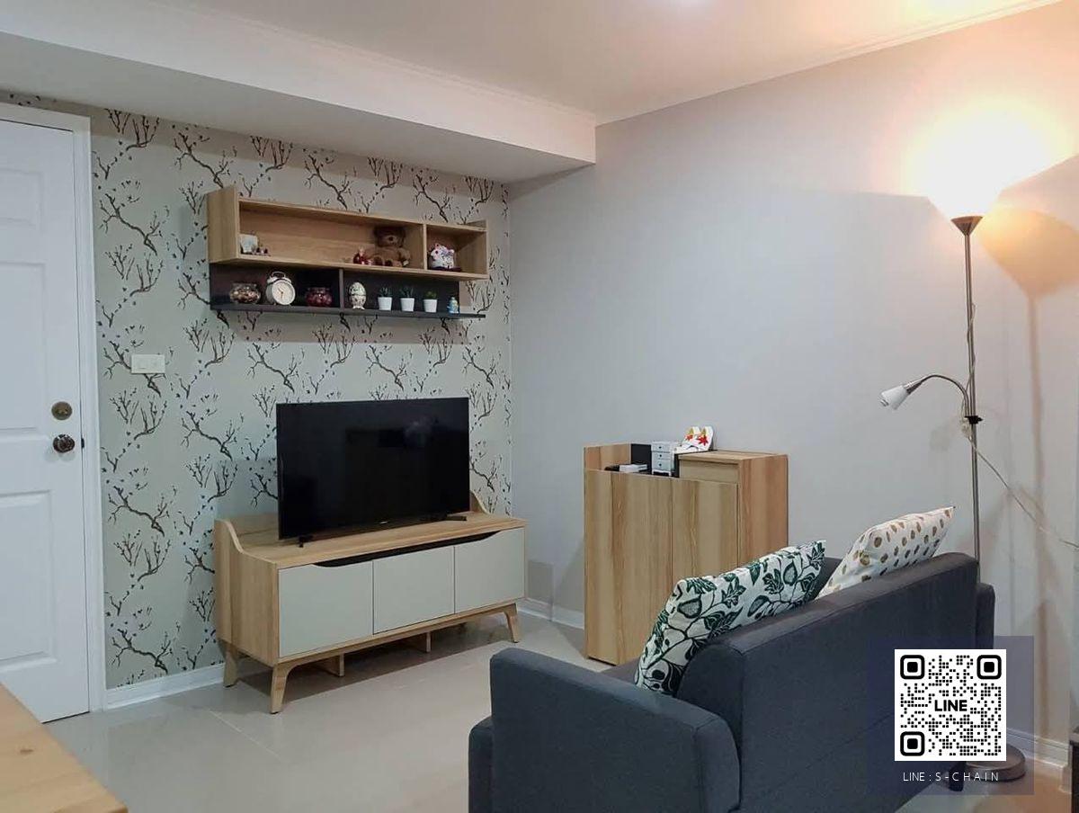 📢✨FOR RENT>> Lumpini Ville Sukhumvit 77>> ห้อง Studio ชั้น 16 ตึก 2 เฟอร์นิเจอร์ครบพร้อมเครื่องใช้ไฟฟ้า ใกล้ BTS อ่อนนุช #LV-MO1986