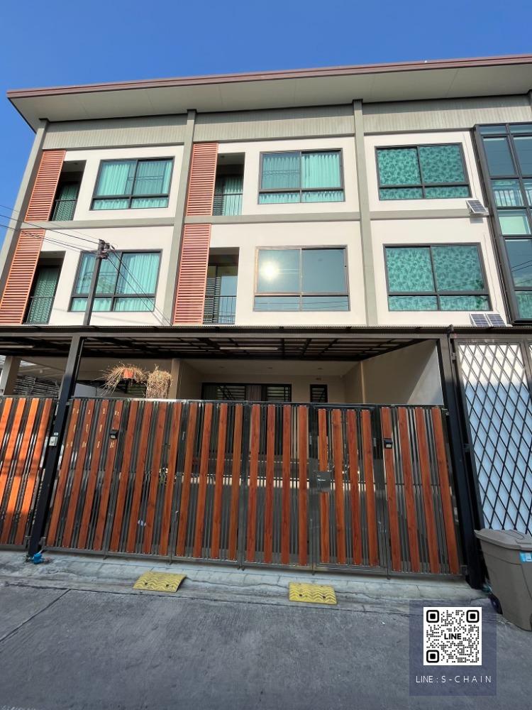 TOWN HOME FOR RENT>> ทาวน์โฮม 3 ชั้น ปุณณวิถี 31>> ใกล้ BTS ปุณณวิถี #MO-1919