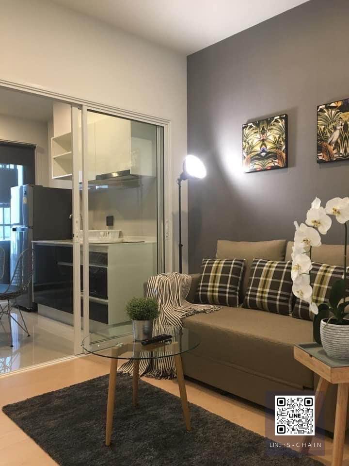 FOR RENT>> The Tree Sukhumvit 71 - Ekkamai>> ชั้น 11 ตกแต่งสวยเฟอร์นิเจอร์ครบ พร้อมอยู่ ใกล้ Airport Link รามคำแหง #LV-MO172