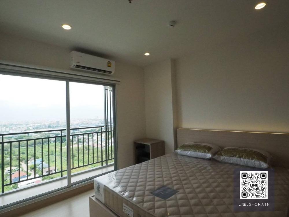 🌈🌟For rent คอนโด ✦Supalai Veranda Rama 9✦🚪🛏2 ห้องนอน 2 ห้องนํ้า เฟอร์ตกแต่งครบ ชั้นสูงวิวดี  #HF743