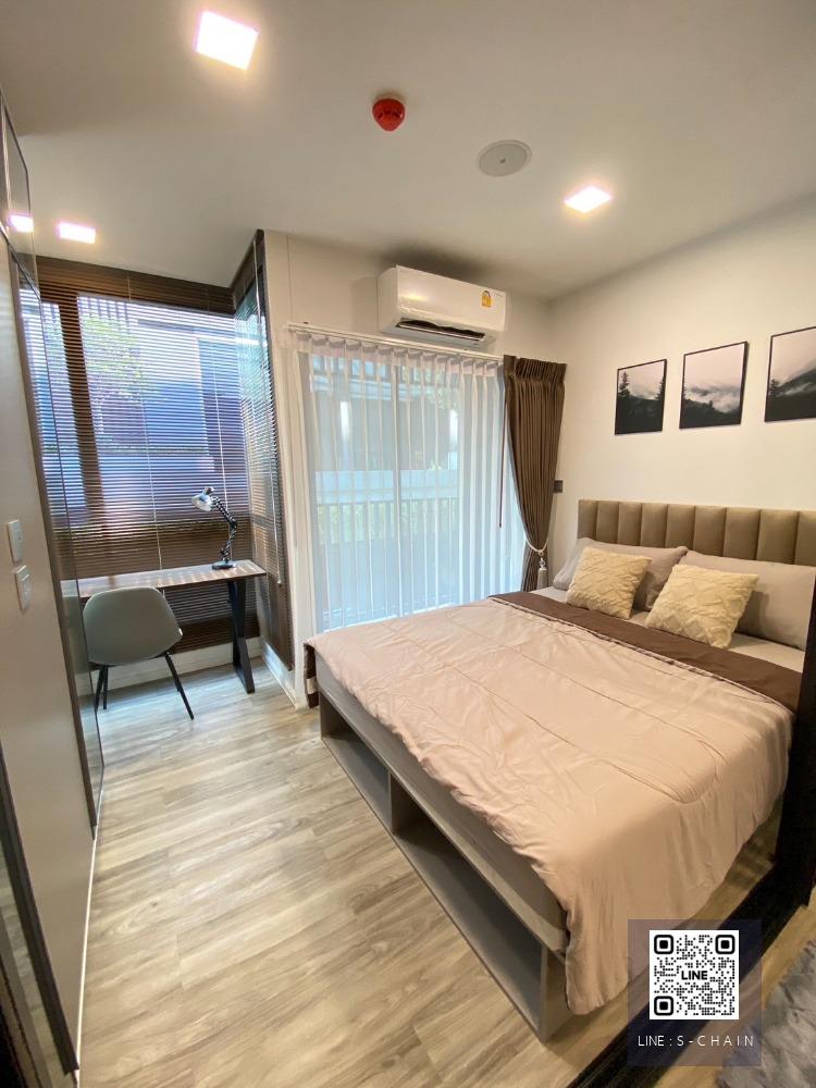 🎉🌈FOR RENT>> Kave Salaya Condo>> ห้อง 1 bedroom วิวทางรถไฟ ขนาด 23 ตรม. ชั้น 5 เฟอร์นิเจอร์ พร้อมเครื่องใช้ไฟฟ้าครบครัน พร้อมอยู่ #LV-MO493  อาคาร B