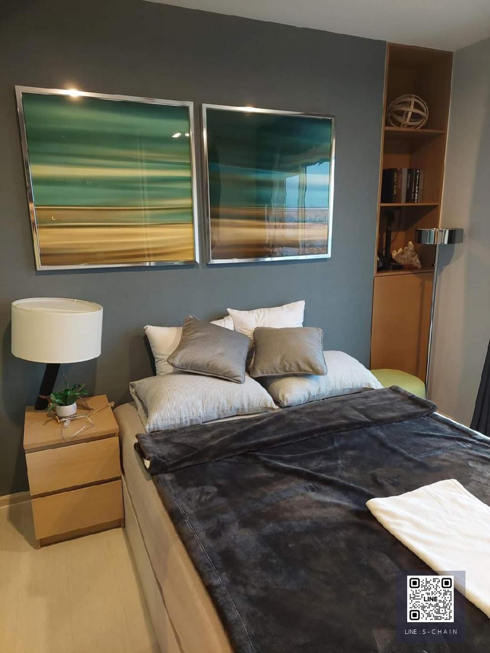 🍁 คอนโด ให้เช่า 🍁Aspire Erawan (ห้องใหม่ วิวเมือง)ขนาดห้อง 30 ตร.ม. ชั้น 16#MO-965