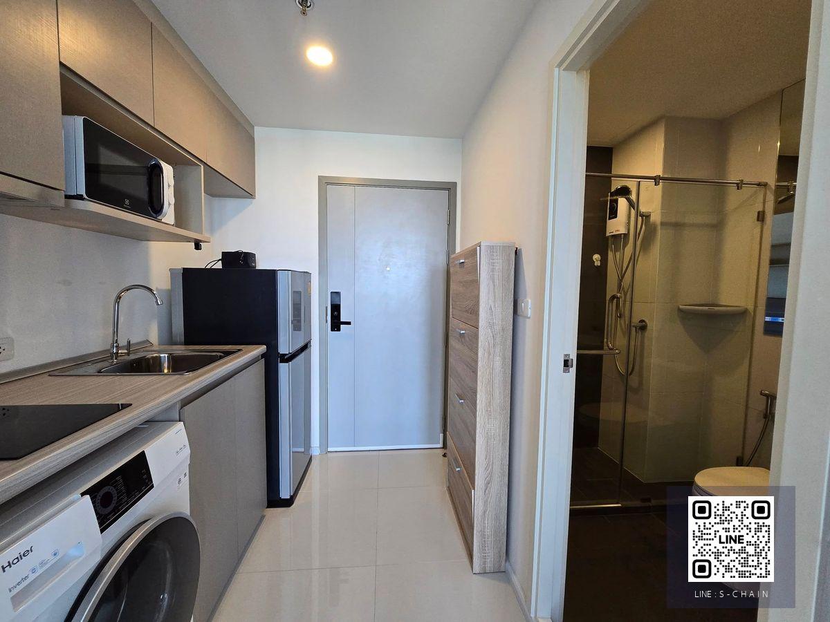 🔥FOR RENT📢The Origin Ram 209 Interchange ติดรถไฟฟ้า 2 สายสีส้ม และสายสีชมพู สถานีมีนบุรี ห้องสวย ส่วนกลางครบครัน ชั้น 12 ขนาด 22 ตร.ม #LV-MO1567