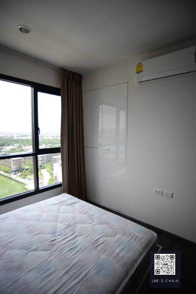 FOR RENT>> The Base Park East>> ห้อง 26 ตร.ม. ชั้น 21 เฟอร์นิเจอร์ พร้อมเครื่องใช้ไฟฟ้าครบ ใกล้ BTS อ่อนนุช #LV-MO209