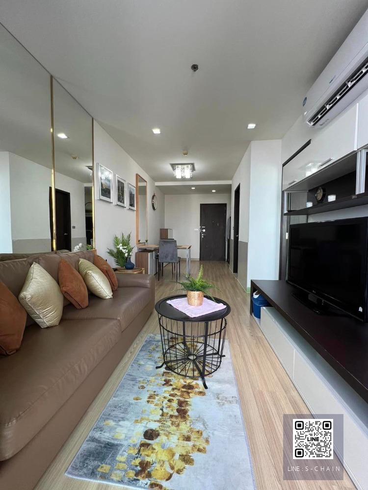 FOR RENT>> Sky Walk Residence>> ห้องกว้างขนาด 51.3 ตร.ม. 1 Bed ชั้น 37 วิวสวย เฟอร์นิเจอร์ครบ ใกล้ BTS พระโขนง เพียง 200 เมตร #LV-MO434