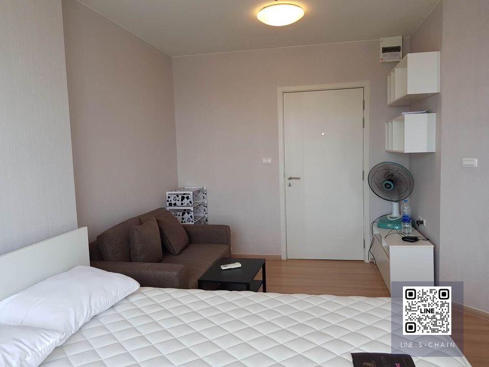 FOR RENT>> Fuse Sense\  Bangkhae>> ห้อง Studio ขนาด 24 ตร.ม. ชั้น 21 เฟอร์นิเจอร์ครบ ใกล้ รพ.เกษมราษฎร์ บางแค / MRT หลักสอง #LV-MO200