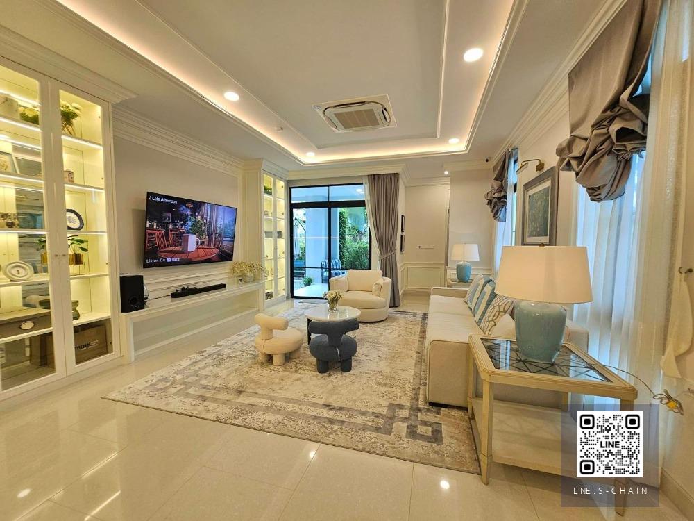 🏡HOME FOR RENT>> Nantawan Rama9 - Krungthep Kreetha>> บ้านเดี่ยว 2 ชั้น 170 ตร.ว 5 ห้องนอน แต่งสวยครบ รอบๆโครงการสวย สะอาด น่าอยู่ ส่วนกลางสวย ใกล้ รร.นานาชาติหลายแห่ง #LV-MO907