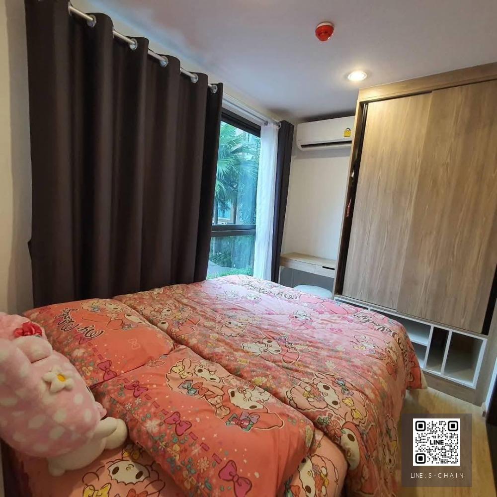 🍀🔥FOR RENT>> The Excel Hideaway Sukhumvit 50>>  ห้องมุม ขนาด 25.19 ตร.ม.ชั้น 2 อาคาร D วิวสวน 🌳ใกล้ BTS อ่อนนุช #LV-MO1230