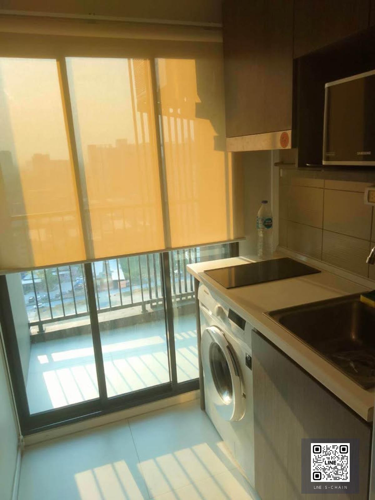 🎉FOR RENT>> Elio Del Nest Udomsuk>> ใกล้ BTS อุดมสุข 700 เมตร ตึก B ชั้นที่ 18 เฟอร์นิเจอร์พร้อมเครื่องใช้ไฟฟ้า #LV-MO1486