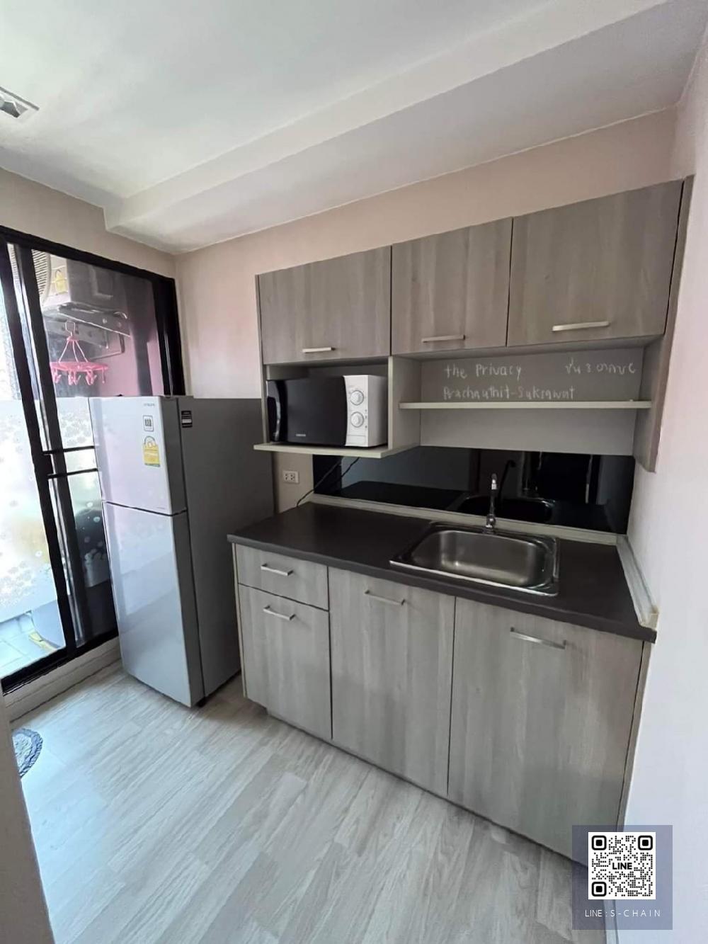 ❄️ คอนโด ให้เช่า ❄️The Privacy Pracha Uthit  Suksawat ขนาดห้อง 24 ตร.ม. ชั้น 8#MO-1137