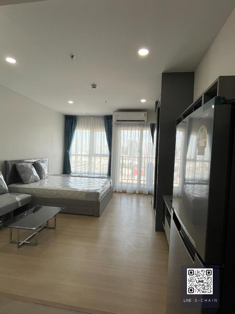 🌲✨FOR RENT>> Supalai Veranda Ramkhamhaeng>> ห้อง Studio ขนาด 28.01 ตร.ม ชั้น 14 เฟอร์นิเจอร์ครบ เดินทางสะดวก ติดรถไฟฟ้าสายสีส้ม MRT สถานีราชมังคลา(กกท.) #LV-MO1091