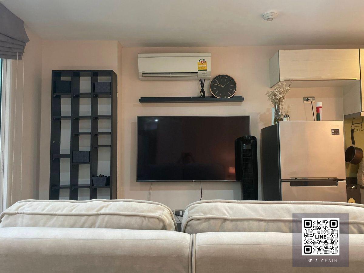 FOR RENT>> Tree Condo Ekkamai Sukhumvit 40>> ชั้น 3 ขนาด 40 ตรม. ทิศตะวันตกไม่ร้อน  มีที่บังแสงภายตกแต่งภายนอก เฟอร์นิเจอร์และเครื่องใช้ไฟฟ้าครบครัน  ใกล้ BTS เอกมัย #LV-MO1888