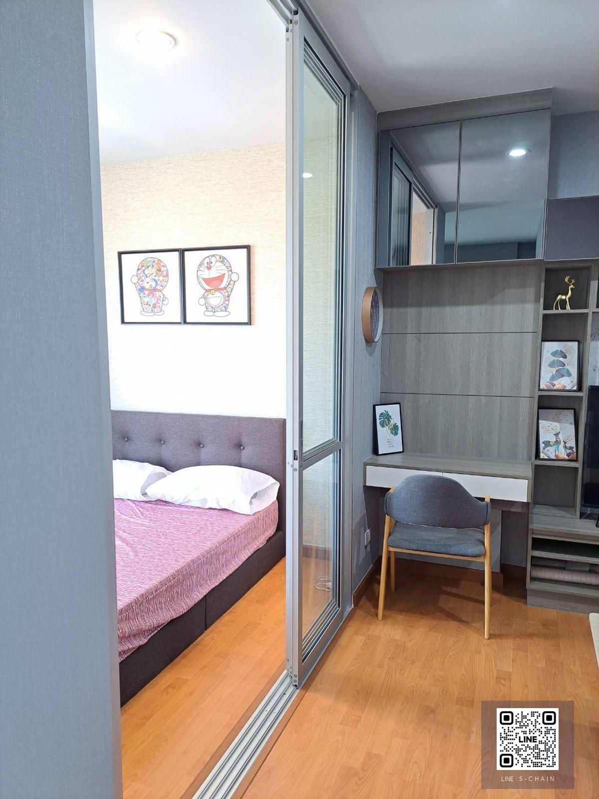 FOR RENT 📢The President Sukhumvit - Samutprakan 🌟ชั้น 22 ขนาดห้อง 27 ตร.ม เฟอร์นิเจอร์พร้อมเครื่องใช้ไฟฟ้าครบ เดินทางสะดวก ติด BTS แพรกษา  #LV-MO1693