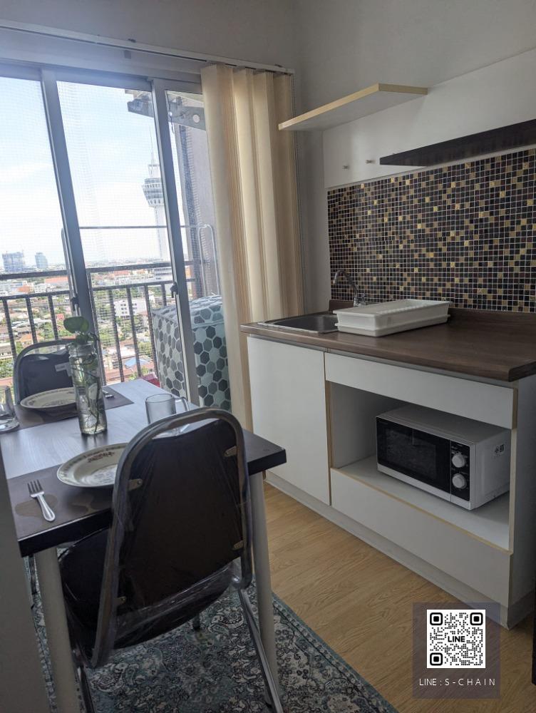 🌈💛FOR RENT>> The Parkland Lite Sukhumvit - Paknam>> ชั้น 17 ขนาดห้อง 28 ตร.ม. เฟอร์นิเจอร์พร้อมเครื่องใช้ไฟฟ้าครบ ติด BTS ปากน้ำ #LV-MO528