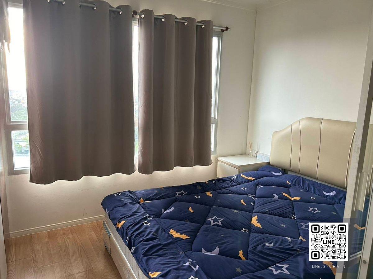 FOR RENT>> Lumpini Ville Lasalle - Bearing>> ชั้น 17 ใกล้ลิฟท์ เฟอร์นิเจอร์พร้อมเครื่องใช้ไฟฟ้าครบ ใกล้ BTS แบริ่ง-ลาซาล #LV-MO1788