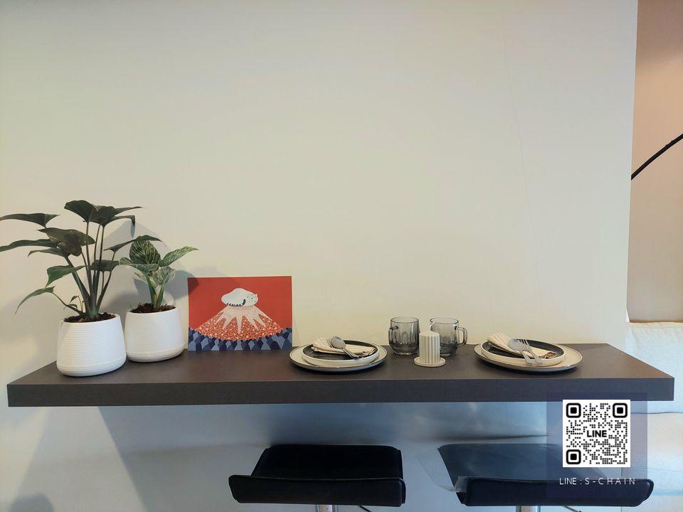 FOR RENT>> RhyThm Asoke>> ตกแต่งสวย เฟอร์นิเจอร์ครบ ชั้น 18 เดินไม่ถึง 10 นาทีถึง MRT พระราม 9 & Airport Rail Linkมักกะสัน #LV-MO281