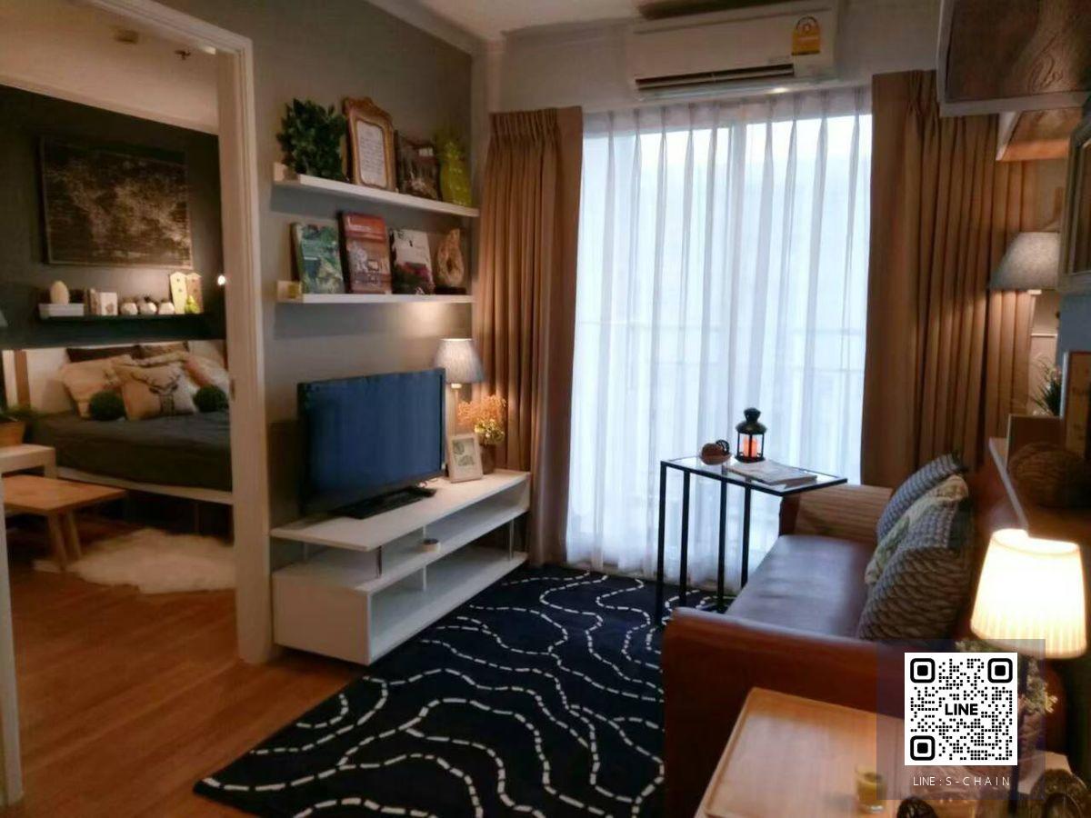 📢🍀FOR RENT>> Lumpini Park Rama 9 - Ratchada>> 🌷 1 Bed Room 30.5 sqm ตึก A ชั้น 22 วิวสระว่ายน้ำ ตกแต่งใหม่ทั้งห้อง ใกล้ MRTพระราม 9 #LV-MO1890