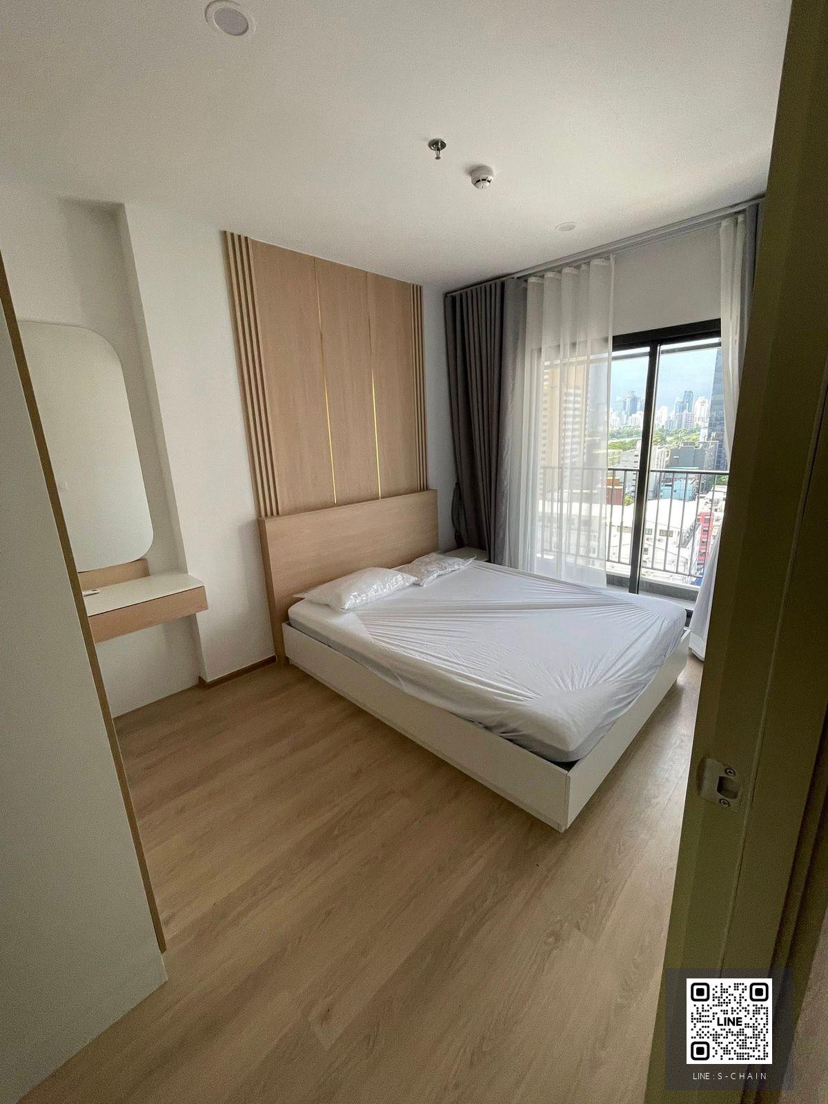 ✨📢FOR RENT>> Life Rama 4 - Asoke ⭐ใกล้ MRT Queen sirikit ส่วนกลางหรู เห็นแม่น้ำเจ้าพระยา ชั้น 12 เฟอร์นิเจอร์ครบพร้อมเครื่องใช้ไฟฟ้า #LV-MO1867