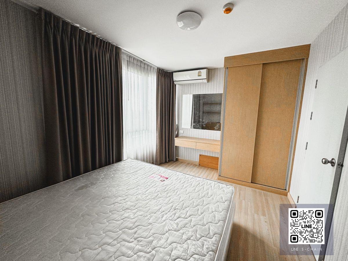 ✨😊FOR RENT>> Rill Condo Rungsit ⭐🔥 ห้องมุม ตึก B ชั้น 6 ะตกแต่ง Build in ติด wallpaper ทั้งห้อง ห้องสวย เฟอร์นิเจอร์ครบ ติดรถไฟฟ้าสายสีแดง สถานีหลักหก #LV-MO1971