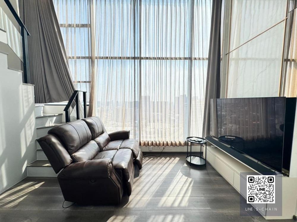 🌷🔔FOR RENT>> Knightsbridge Space Ratchayothin>> ห้อง Duplex ขนาด 35.8+10.15 ตร.ม. ชั้น 29 ห้องมุม เฟอร์นิเจอร์ Built-in ติด BTS พหลโยธิน 24 #LV-MO756