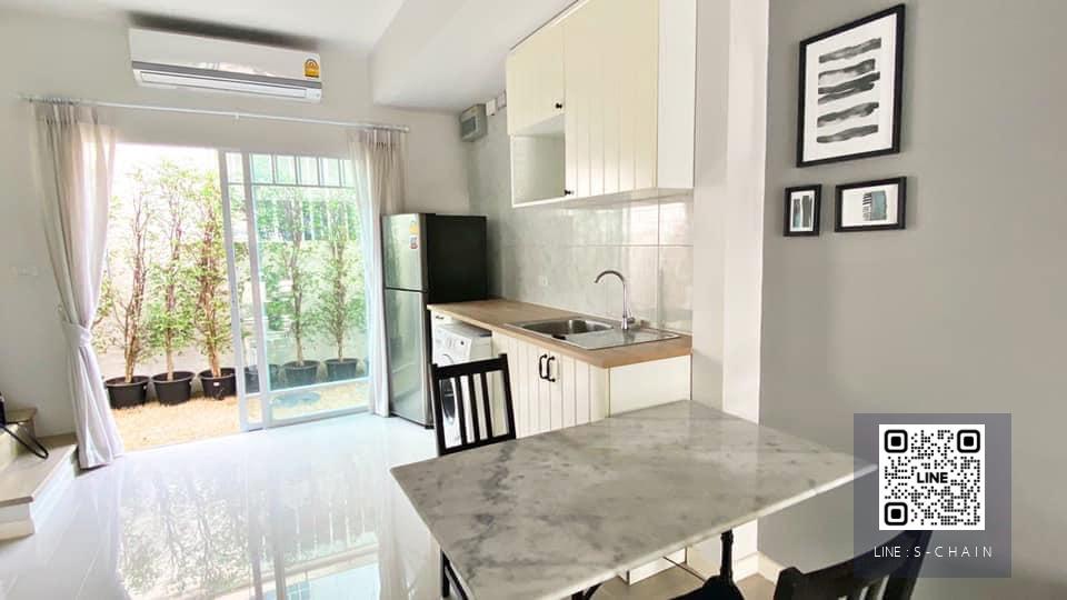🌈TOWN HOME FOR RENT>> Indy 2 Bangna KM.7>> ทาวน์โฮม 2 ชั้น ขนาด 90 ตร.ม 2 ห้องนอน บ้านสวย แต่งครบ พร้อมอยู่ #LV-MO1354