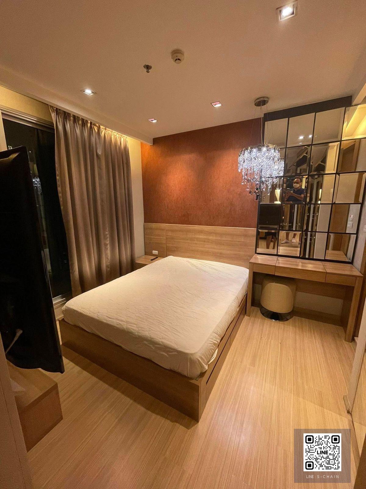 📢🌈FOR ENT>> Rhyhm Ratchada - Huaikwang ⭐  ห้องรีโนเวทใหม่หมด ทั้งห้อง ใหม่เอี่ยม ห้อง One Bedroom ขนาด 46 ตรม. ชั้น 11 ทิศเหนือ ใกล้ MRT ห้วยขวาง #LV-MO1958