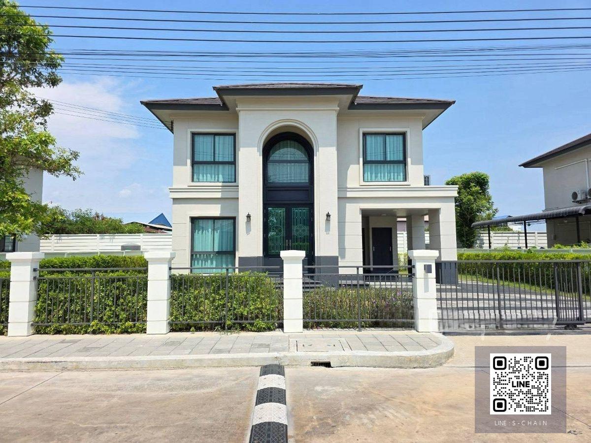 ็🔻🏡HOME FOR RENT 📢 Lake Serene Rama 2 >> บ้านเดี่ยวสุดหรู ติดทะเลสาบ หนึ่งเดียวบนพระราม 2 เงียบสงบ เป็นส่วนตัว 4 Bedroom #LV-MO1648